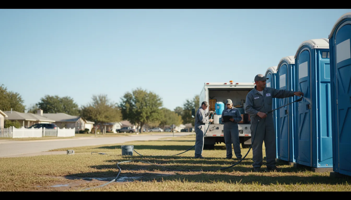 Long-Term Portable Toilet Rental in Maple City, KS near me